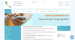 Desktop Screenshot of holland-apotheke24.com